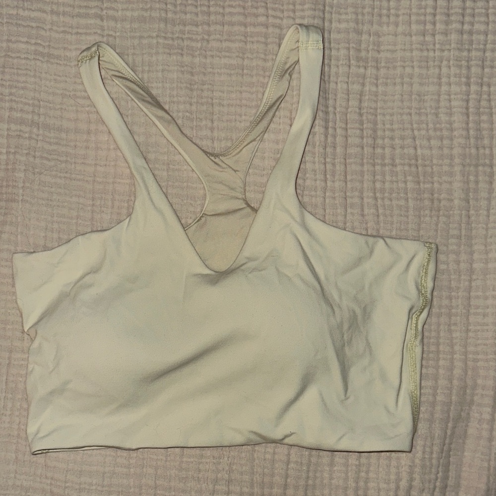 Lululemon Bend V and Racerback reversible bra